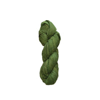 Design Shop 70-75 Yard Recycled Torn Silk Ribbon, Green