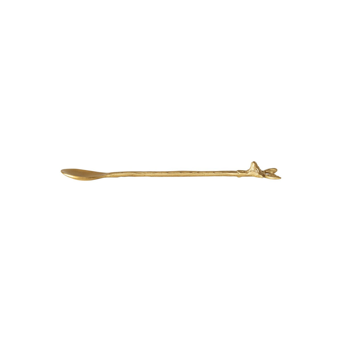 Design Shop Brass Cocktail Spoon w/ Reindeer Handle
