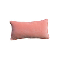 Design Shop 24"L x 12"H Cotton Velvet Lumbar Pillow w/ Metallic Gold Thread Embroidered