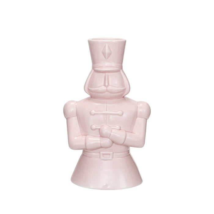 Design Shop Ceramic Soldier Vase, Pink