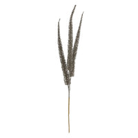 Design Shop Leaf Spray w/ Glitter, Champagne Color