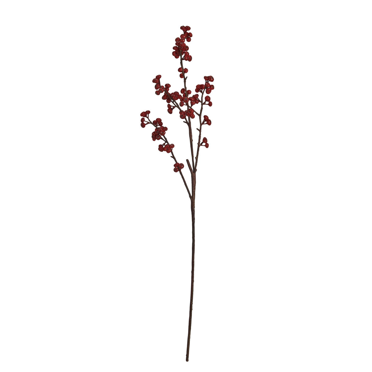 Design Shop Faux Berry Stem, Red