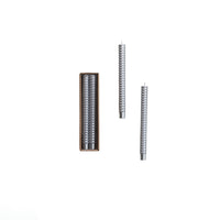 Design Shop Unscented Faceted Taper Candles in Box, Set of 2