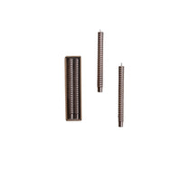 Design Shop Unscented Faceted Taper Candles in Box, Set of 2