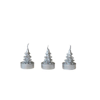 Design Shop Unscented Tree Shaped Tealights in Box, Set of 9