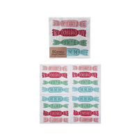 Design Shop Paper Napkins with Candy Print & Word