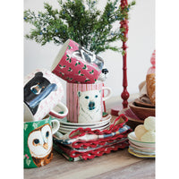 Design Shop Holiday Animal Stoneware Mugs, 16 oz., 4 Styles