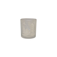 Design Shop Etched Mercury Glass Votive Holder, Silver, 3"H