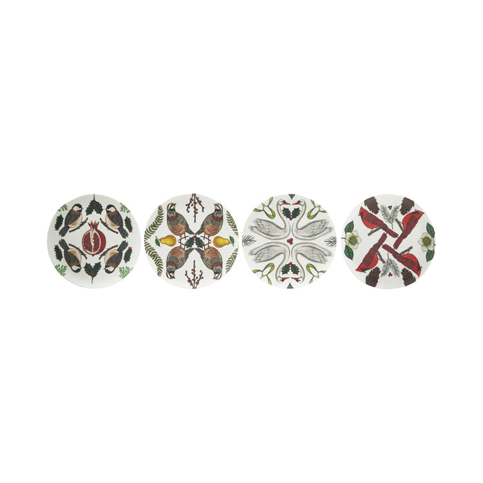 Design Shop Seasonal Botanical and Animal Melamine Plates, 4 Styles