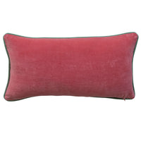 Design Shop Santa’s Reindeer Lumbar Pillow with Velvet Back, 24"W
