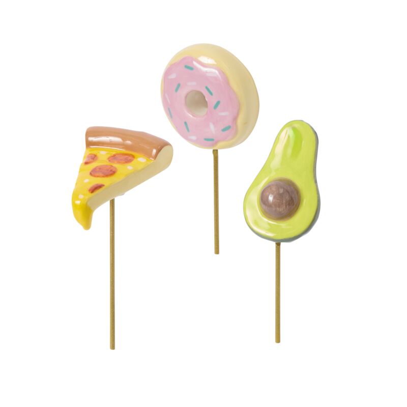 Design Shop Yummy Plant Sticks Set of 3 - 5"