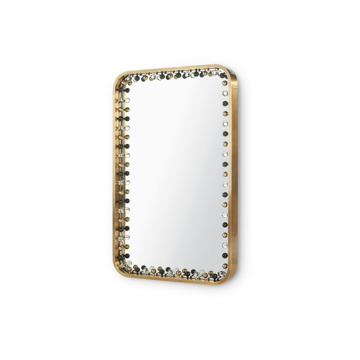 Villa & House Zoe Large Mirror, Antique Brass