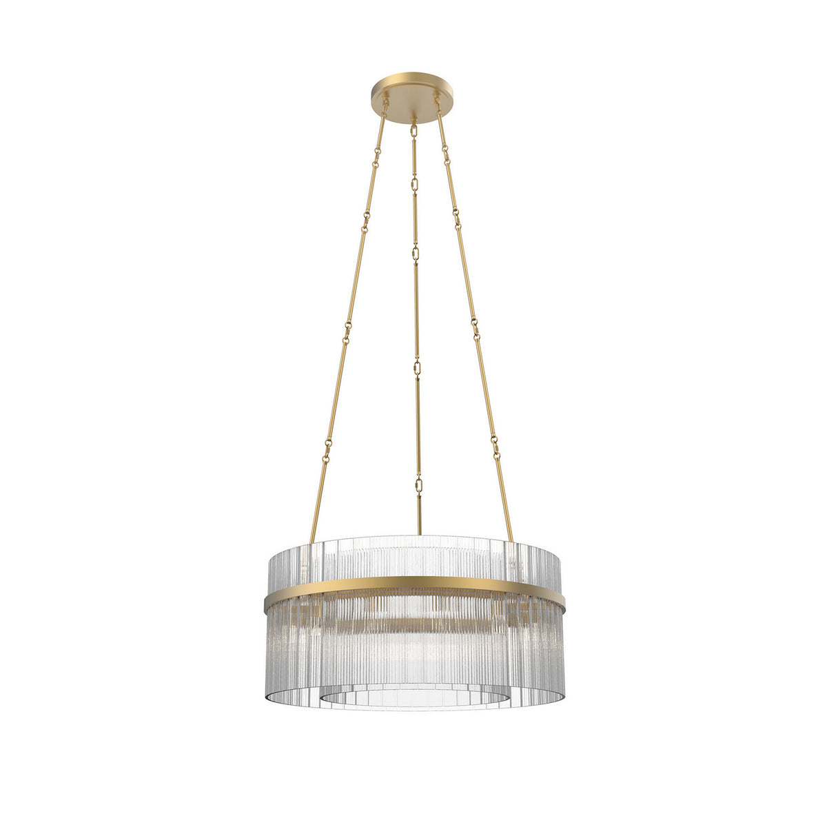 Alora - CH314812VB - 12 Light Chandelier - Carlisle - Vintage Brass