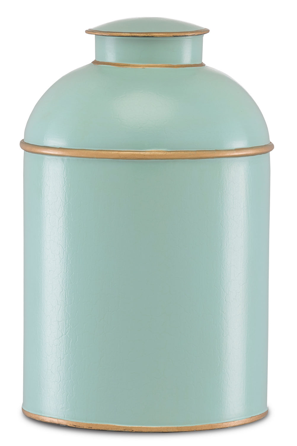 Currey and Company - 1200-0270 - Box - London - Pale Blue/Gold