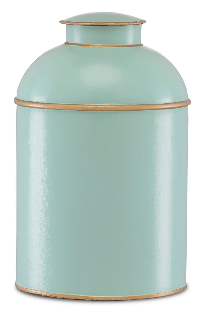 Currey and Company - 1200-0270 - Box - London - Pale Blue/Gold
