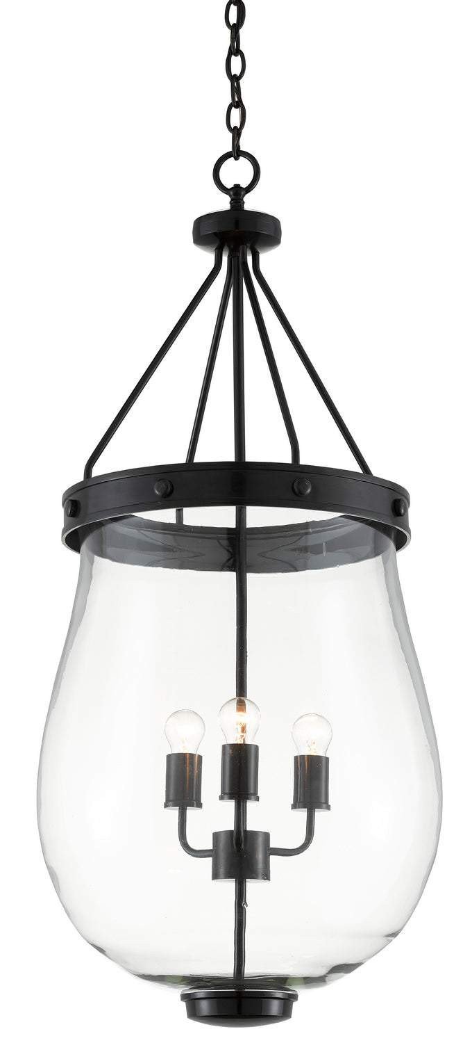 Currey and Company - 9000-0597 - Three Light Lantern - Darius - Bronze