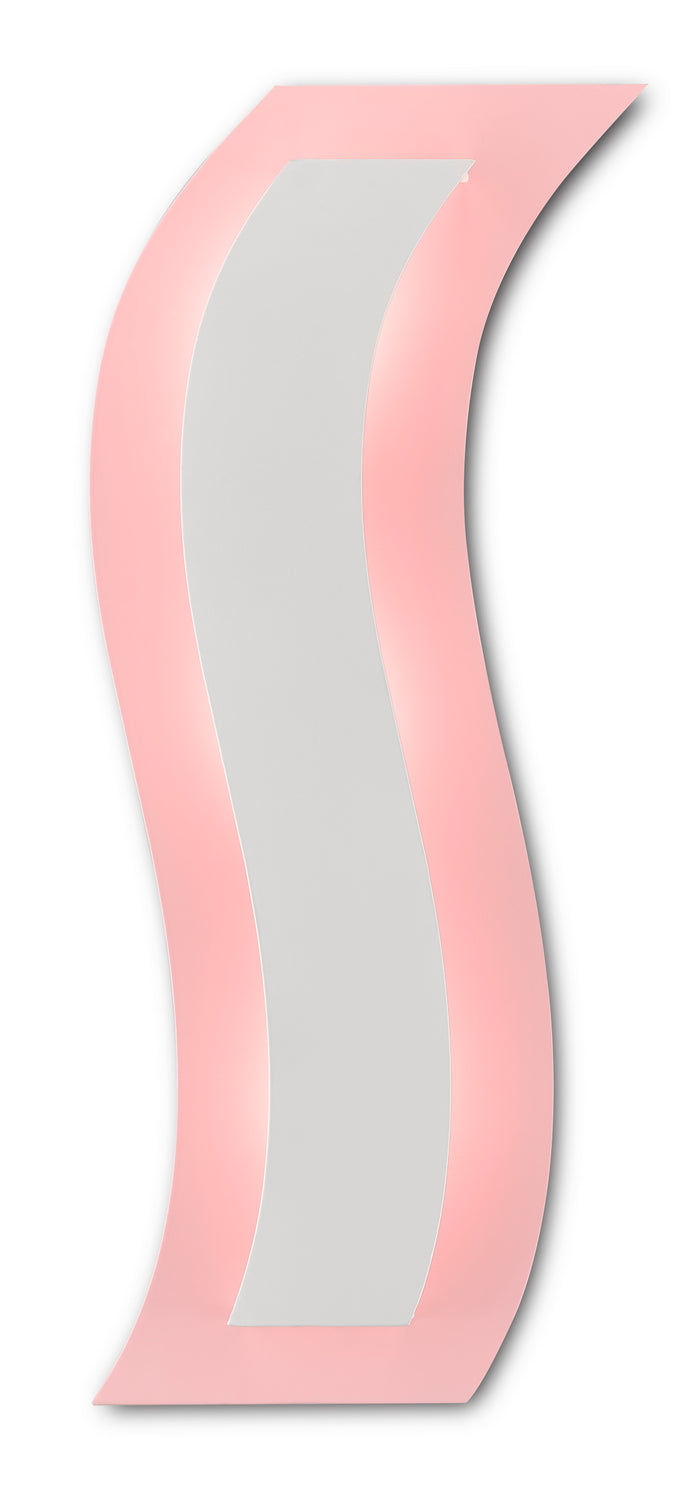 Currey and Company - 5000-0173 - One Light Wall Sconce - Sasha Bikoff - Blush Pink/White