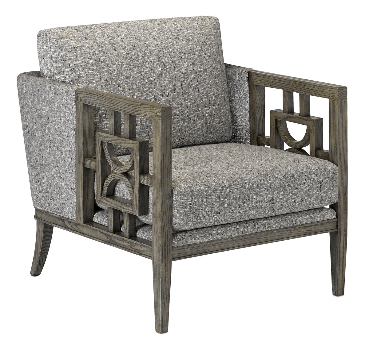 Currey and Company - 7000-0422 - Chair - Royce - Winter Gray