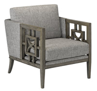 Currey and Company - 7000-0422 - Chair - Royce - Winter Gray