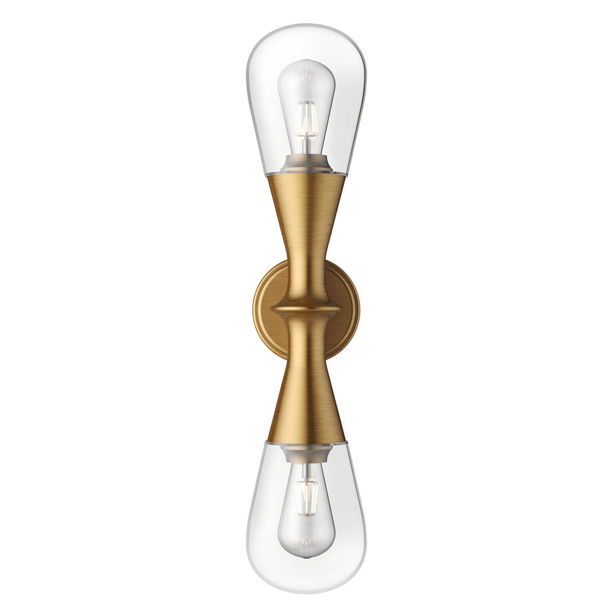 Alora - WV361002VB - Bathroom Fixtures - Marcel - Vintage Brass