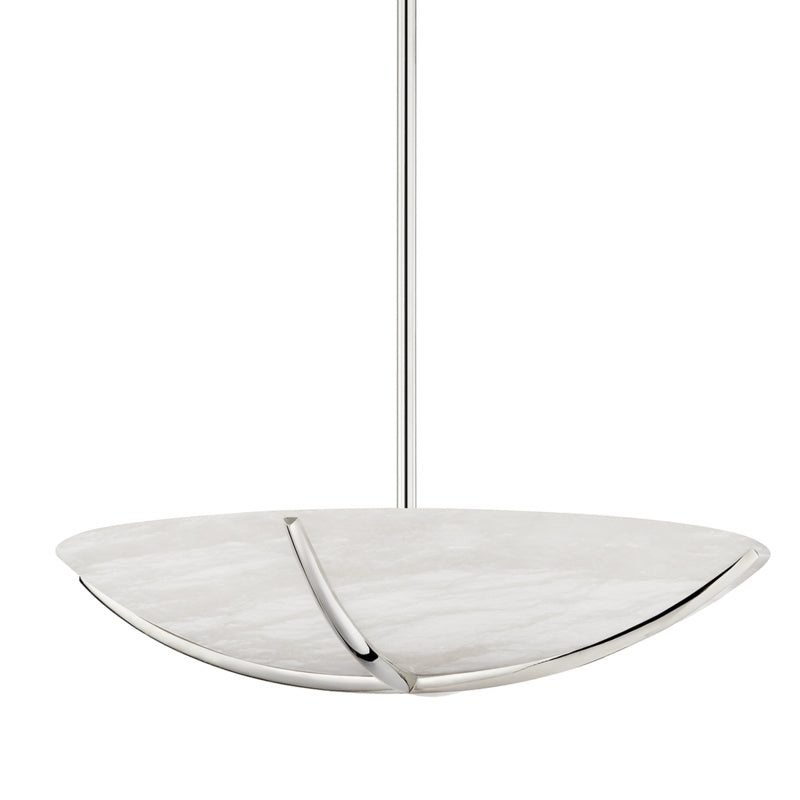 Hudson Valley - 3522-PN - Six Light Pendant - Wheatley - Polished Nickel