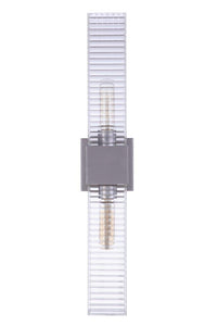 Craftmade - ZA4510-SA - Two Light Outdoor Wall Mount - Ridge - Satin Aluminum