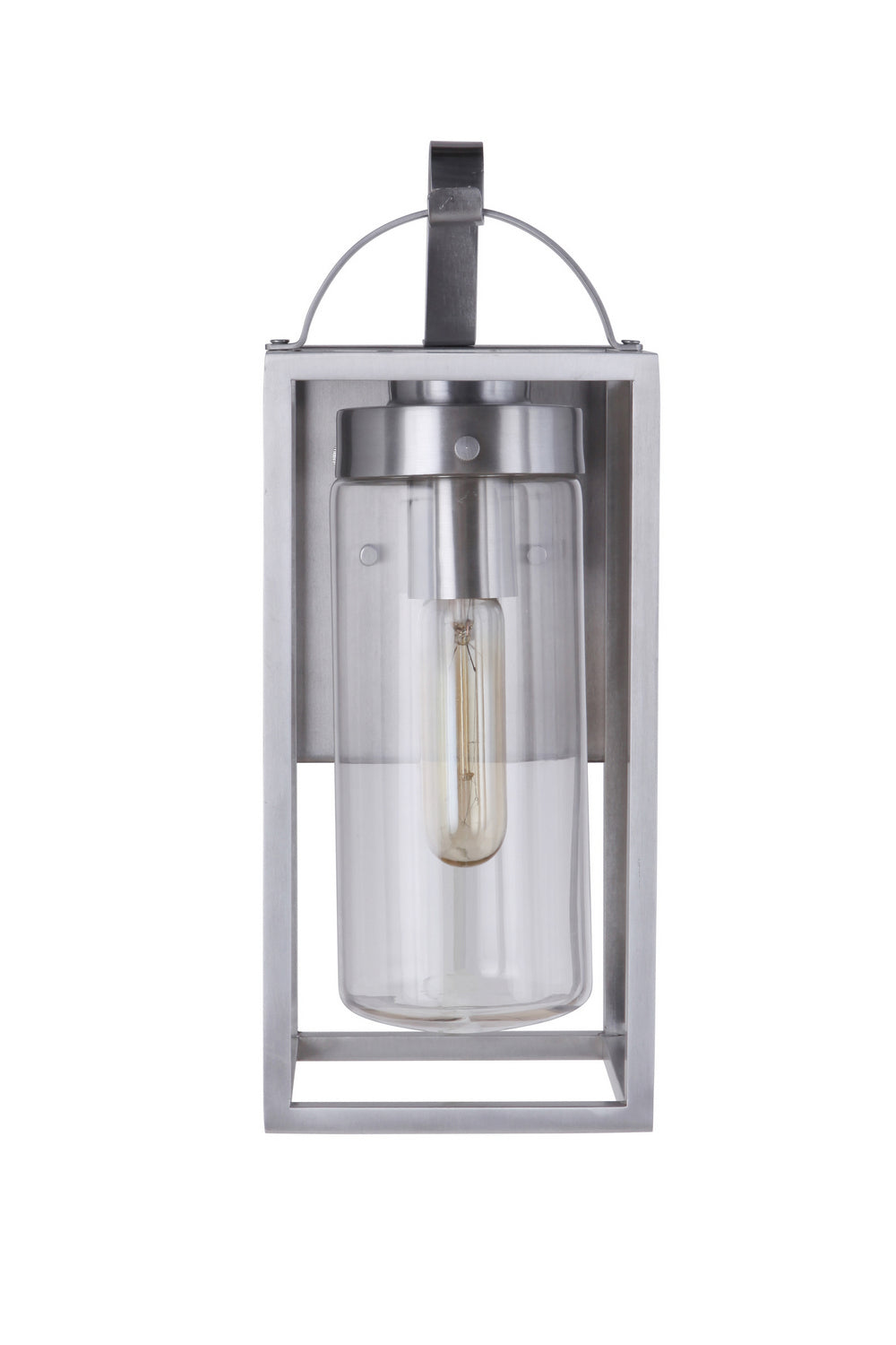 Craftmade - ZA4804-SA - One Light Outdoor Wall Mount - Neo - Satin Aluminum