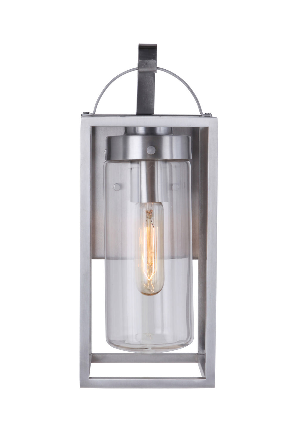 Craftmade - ZA4804-SA - One Light Outdoor Wall Mount - Neo - Satin Aluminum