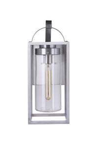 Craftmade - ZA4814-SA - One Light Outdoor Wall Mount - Neo - Satin Aluminum