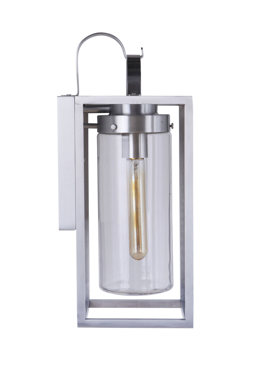 Craftmade - ZA4814-SA - One Light Outdoor Wall Mount - Neo - Satin Aluminum