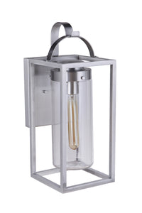 Craftmade - ZA4814-SA - One Light Outdoor Wall Mount - Neo - Satin Aluminum