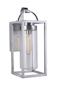 Craftmade - ZA4814-SA - One Light Outdoor Wall Mount - Neo - Satin Aluminum