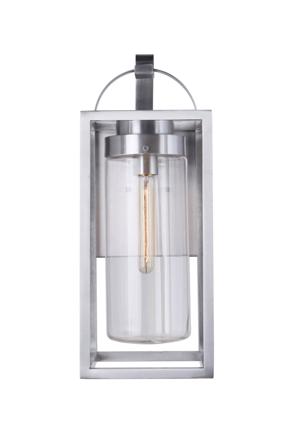 Craftmade - ZA4824-SA - One Light Outdoor Wall Mount - Neo - Satin Aluminum