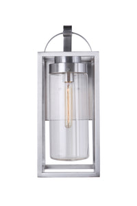 Craftmade - ZA4824-SA - One Light Outdoor Wall Mount - Neo - Satin Aluminum