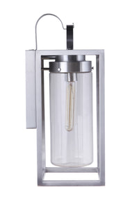 Craftmade - ZA4824-SA - One Light Outdoor Wall Mount - Neo - Satin Aluminum