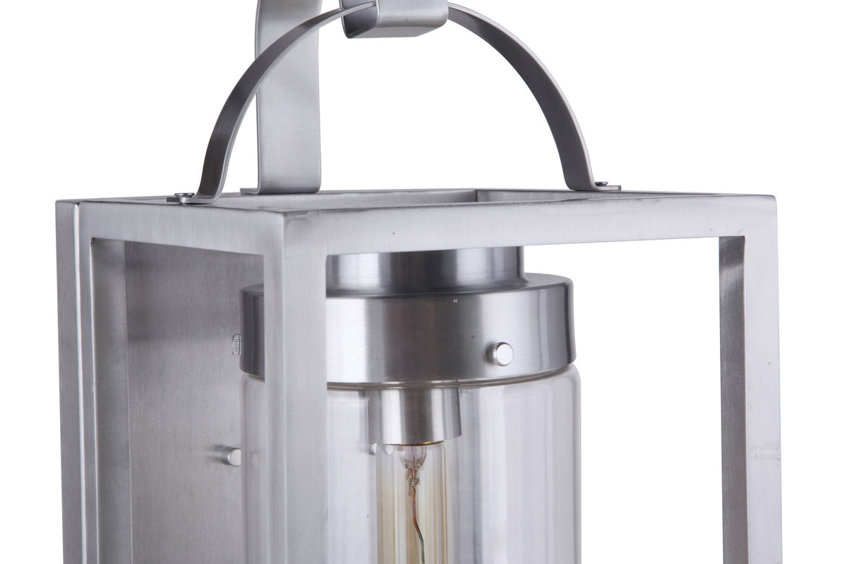 Craftmade - ZA4824-SA - One Light Outdoor Wall Mount - Neo - Satin Aluminum