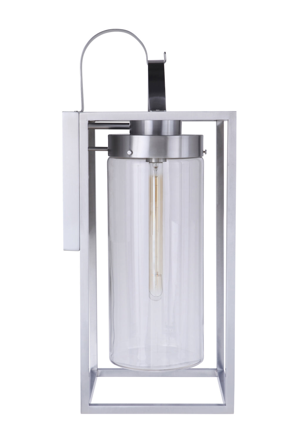 Craftmade - ZA4834-SA - One Light Outdoor Wall Mount - Neo - Satin Aluminum