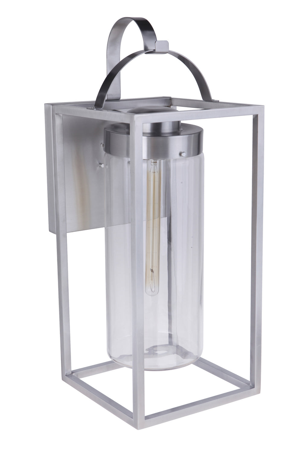 Craftmade - ZA4834-SA - One Light Outdoor Wall Mount - Neo - Satin Aluminum