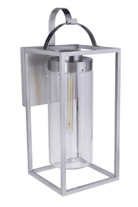 Craftmade - ZA4834-SA - One Light Outdoor Wall Mount - Neo - Satin Aluminum