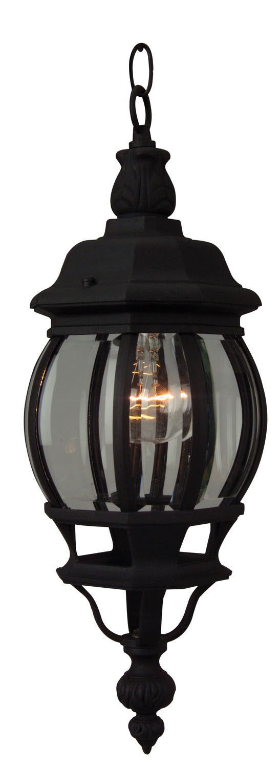 Craftmade - Z321-TB - One Light Pendant - French Style - Textured Black
