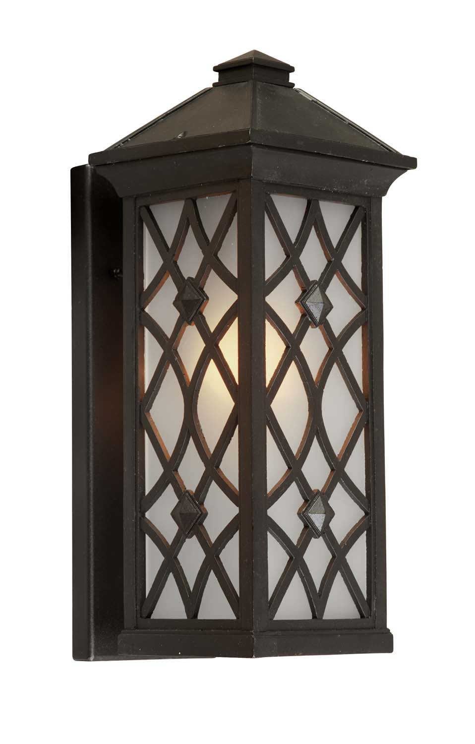 Artcraft - AC8271BK - One Light Outdoor Wall M - Equinox - Black