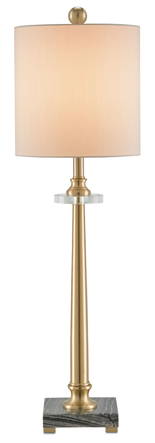 Currey and Company - 6601 - One Light Table Lamp - Elliot - Coffee Bronze/Black