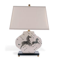 Scalamandré Zebra Black/white Lamp