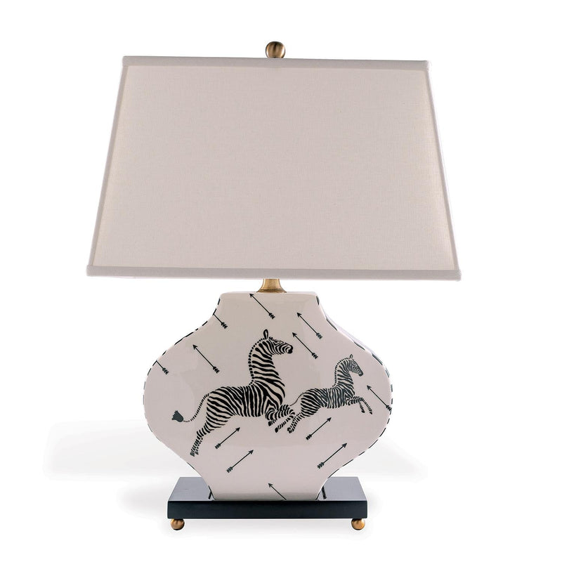 Scalamandré Zebra Black/white Lamp
