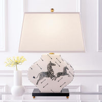 Scalamandré Zebra Black/white Lamp