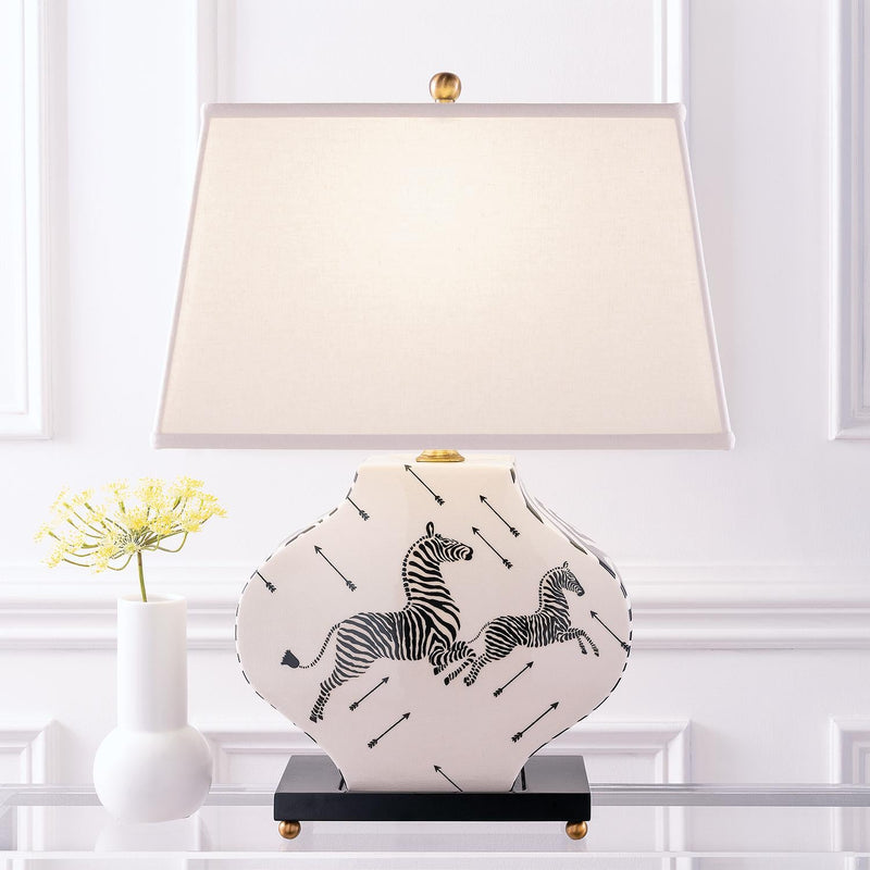 Scalamandré Zebra Black/white Lamp