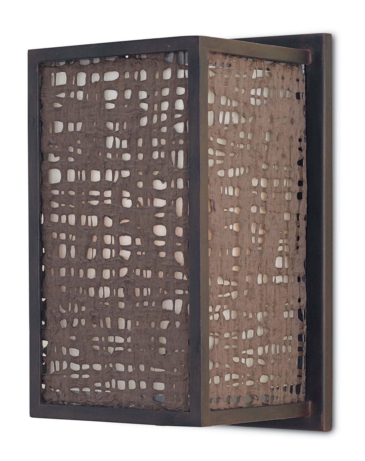 Currey and Company - 5227 - One Light Wall Sconce - Modello - Old Iron