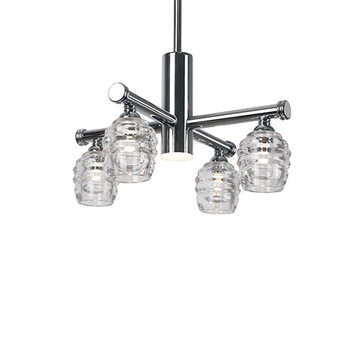 Kuzco Lighting - CH52118-CH - LED Chandelier - Honeycomb - Chrome