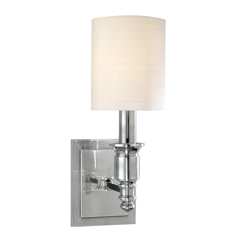 Hudson Valley - 7501-PN - One Light Wall Sconce - Whitney - Polished Nickel