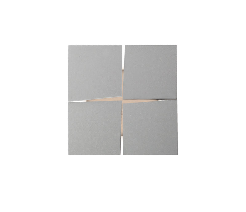 Kuzco Lighting - EW4508-GY - LED Outdoor Wall Mount - Gates - Gray